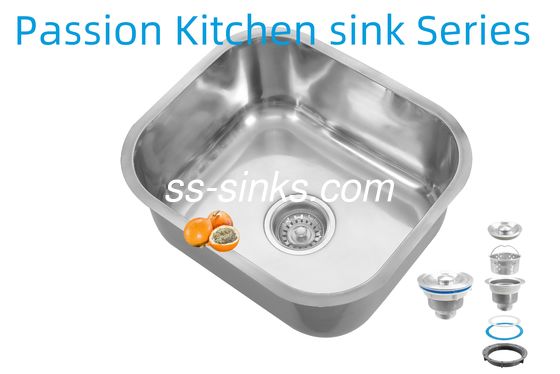 ১টি কল সংযোগ সহ, কল সংযোগ ঢাকনা সহ, ব্রাশ করা স্টেইনলেস স্টিলের ডাবল বেসিনযুক্ত বেসিন