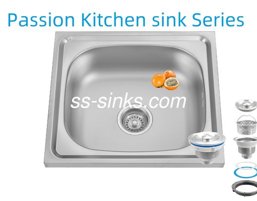আধুনিক ডিজাইন স্টাইল টপমাউন্ট কিচেন সিঙ্ক 3.5 ইঞ্চি ড্রেন খোলার এবং আয়তক্ষেত্রাকার বাটি আকৃতির বৈশিষ্ট্যযুক্ত