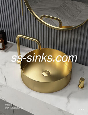 ধৈর্যের জন্য ডিজাইন করা কমনীয়তা: আমাদের 3 মিমি 304 স্টেইনলেস স্টীল বৃত্তাকার বেসিন