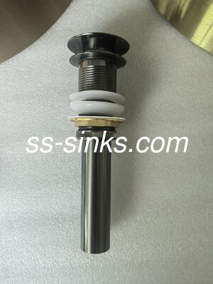 OEM রঙ 3 মিমি স্টেইনলেস স্টীল 304 গোলাকার বেসিন বাথরুমের জন্য কল সহ